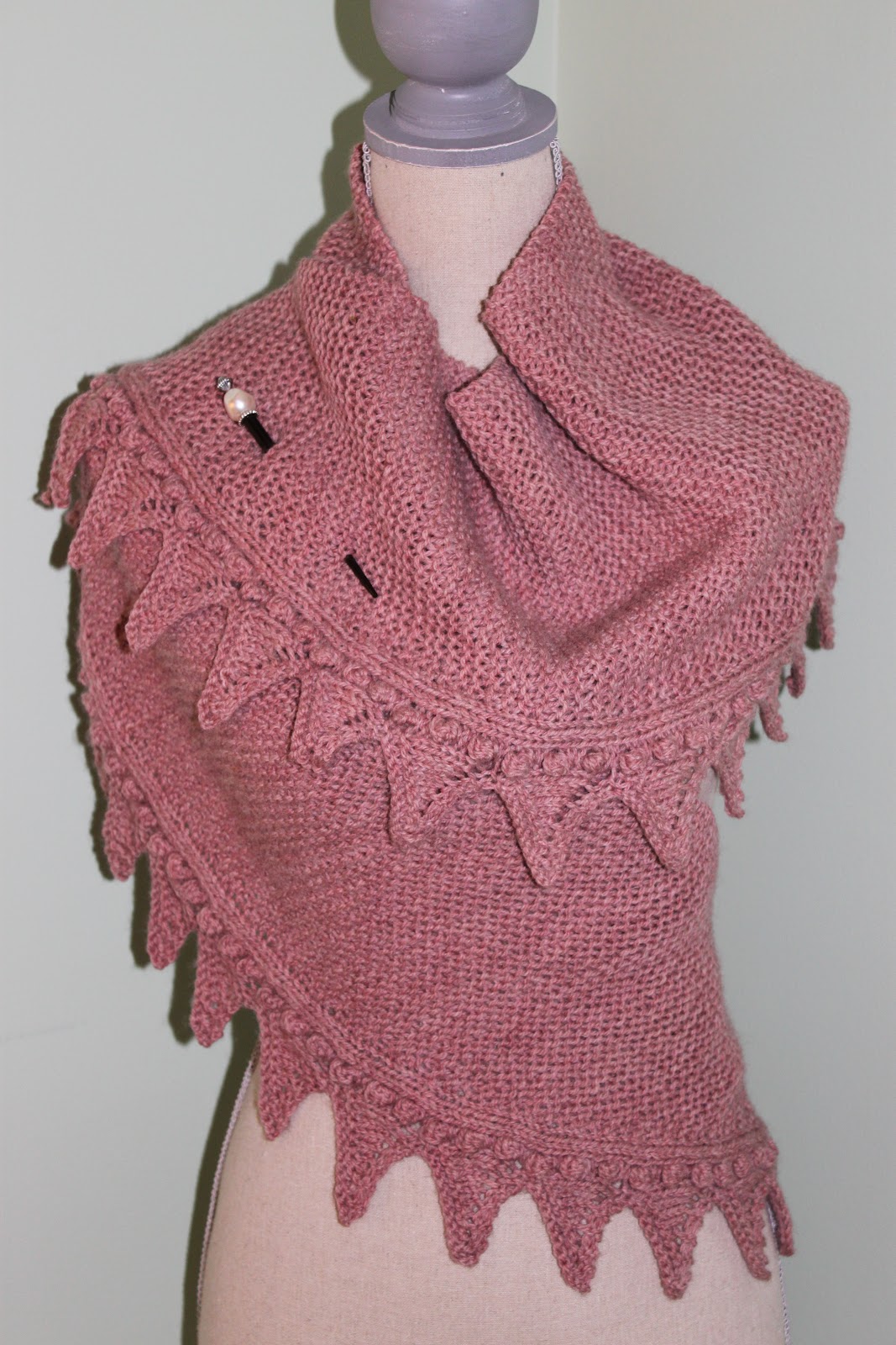 Celtic Heart Knitting and Quilting: Another Highland Fling Shawl