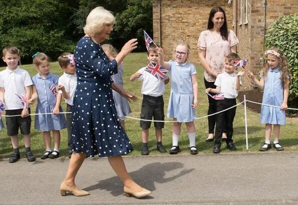 The Duchess visited RAF Halton in Aylesbury and whilst there, officially opened the new youth activities centre
