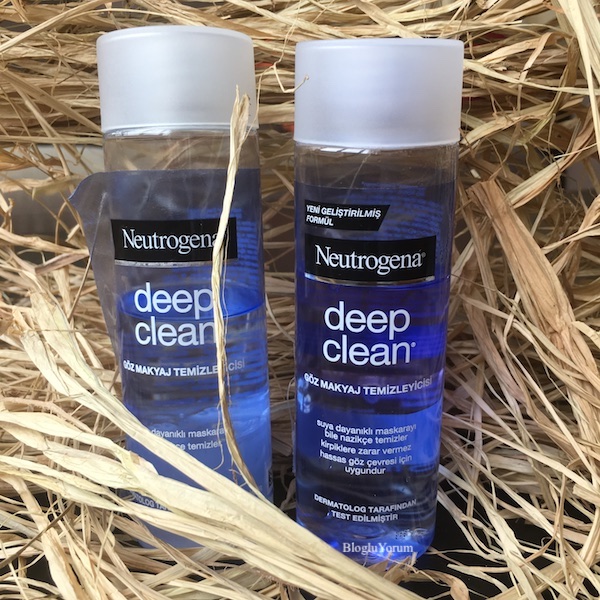 neutrogena deep clean göz makyaj temizleyicisi kullananlar