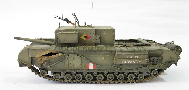 Panzerserra Bunker Military Scale Models In 1 35 Scale Churchill 3 Inch cwt Gun Carrier Case Report