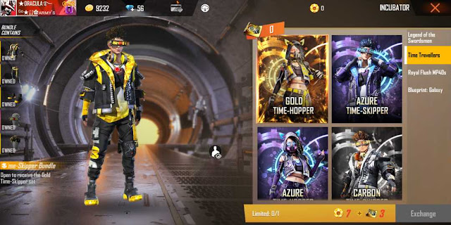How To Get Free Fire New Incubator Time Travellers Bundle
