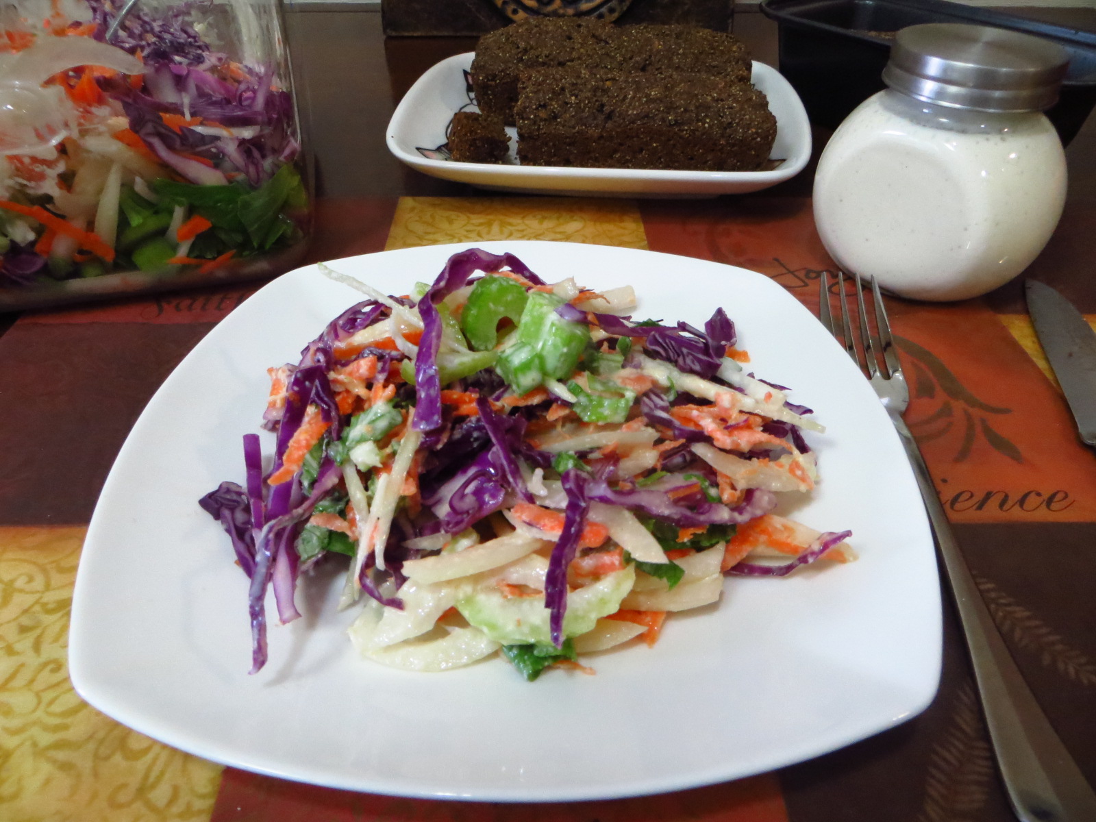 Systemic Candida Glutenfree, Yeastfree "Rye" Bread