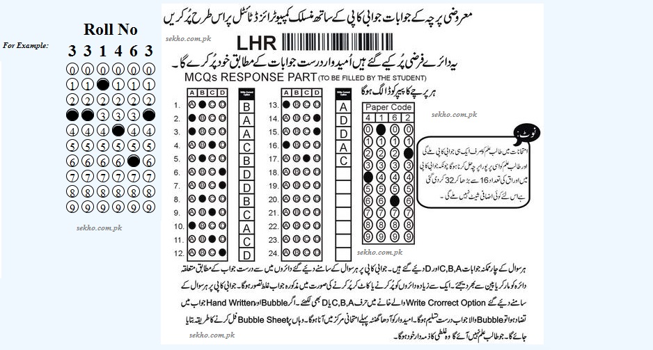 Intermediate Roll Number Slips Govt Emerson College Multan Govt