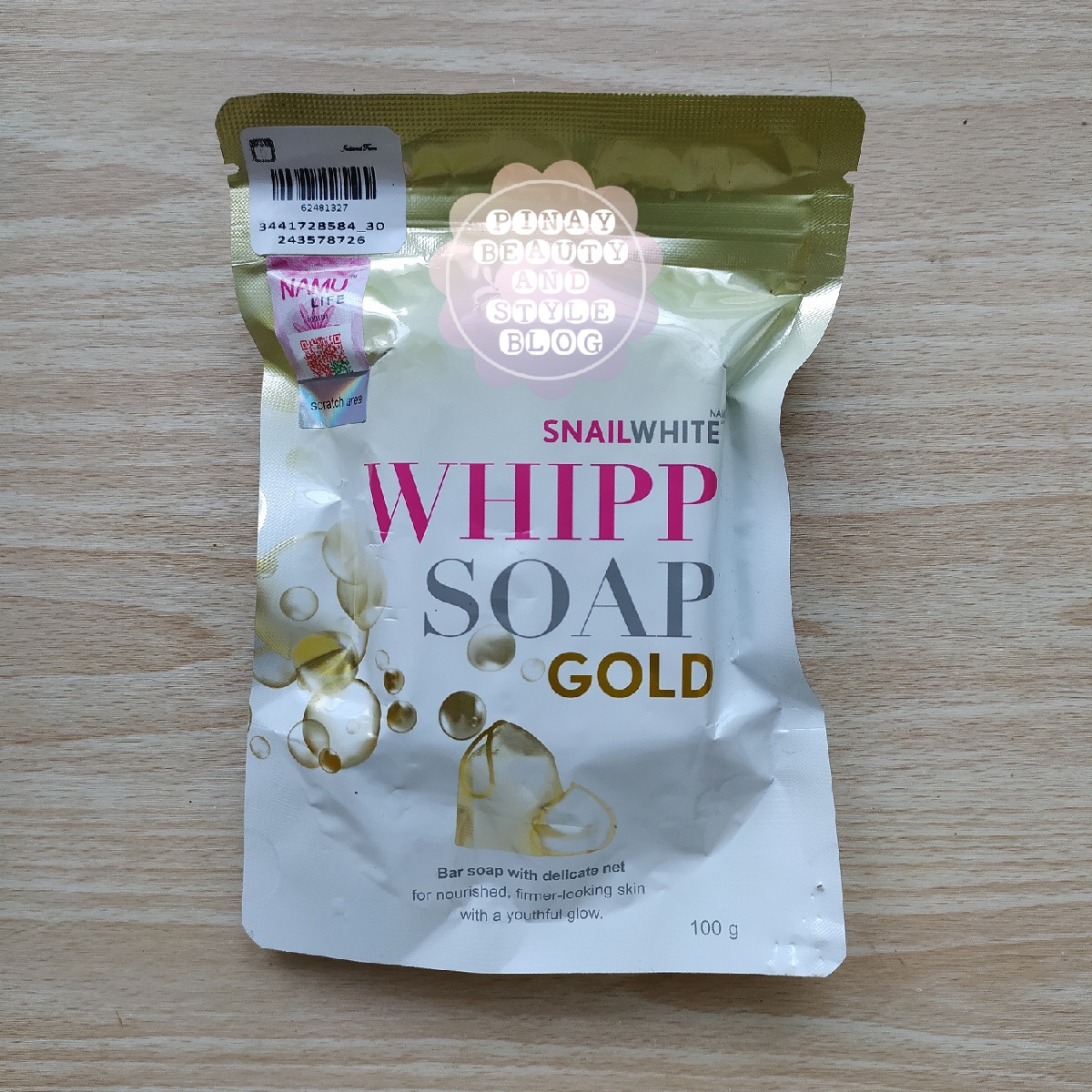 REVIEW SnailWhite Whipp Soap Gold VS Snail White Whitening Soap from