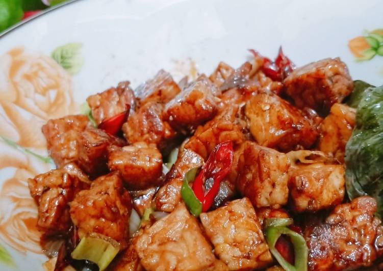 Resep Orek Tempe Basah Pedas Manis Resep Dapur Qita