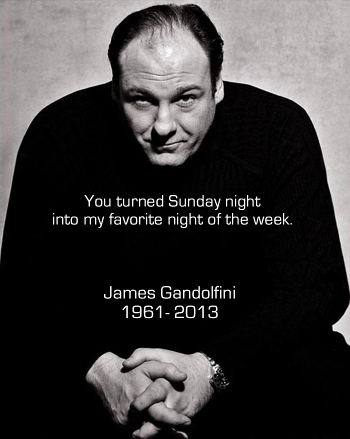 Sopranos James Gandolfini Dies