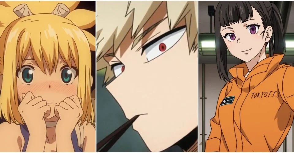 Top 10 personagens de anime mais cabeça quente