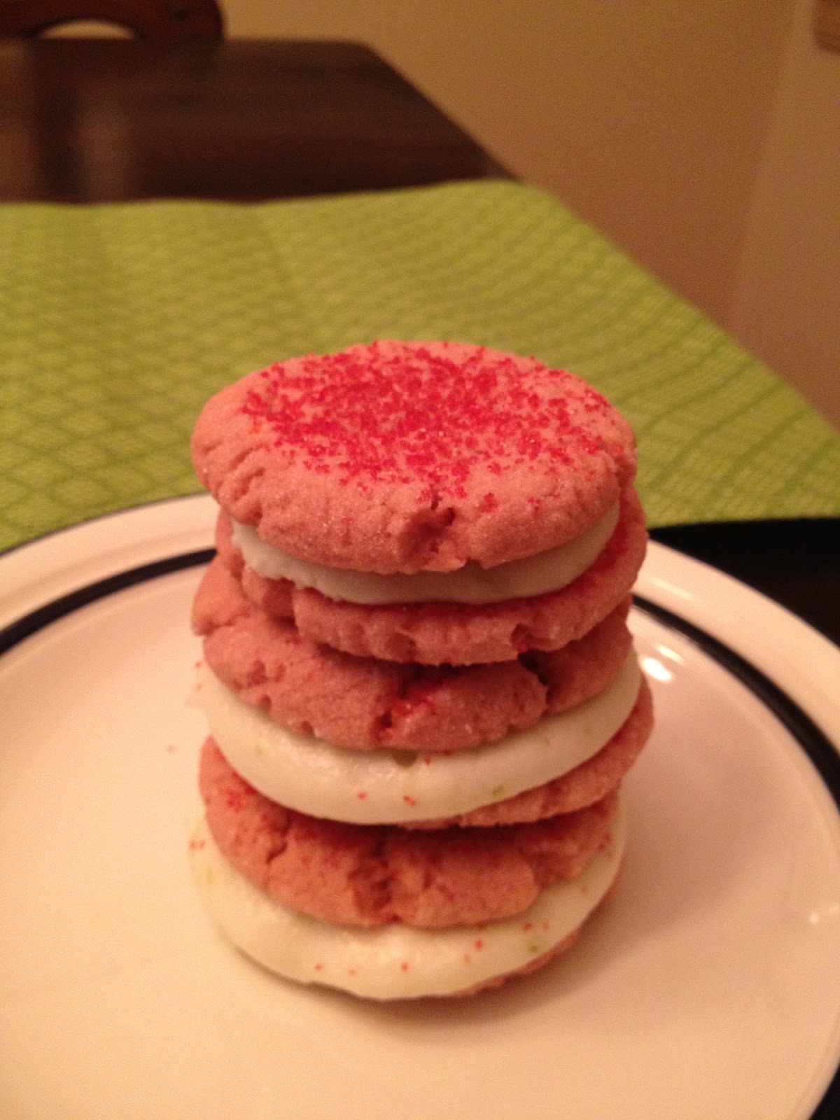 Design From Home Tales From A Work At Home Mom Cherry Limeade Sandwich Cookies Recipe