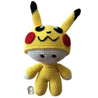 PATRON GRATIS MUÑECO PIKACHU AMIGURUMI 30946