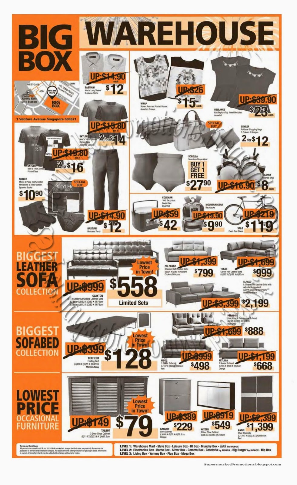 Big Box Warehouse New Year Specials 01 09 January 2015 Supermarket