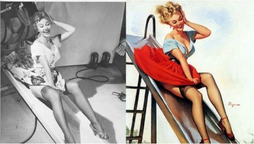 pin-ups de Gil Elvgren