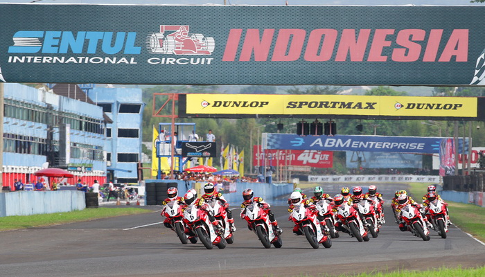 All New Honda CBR 250 RR Ramaikan ARCC di Sentul