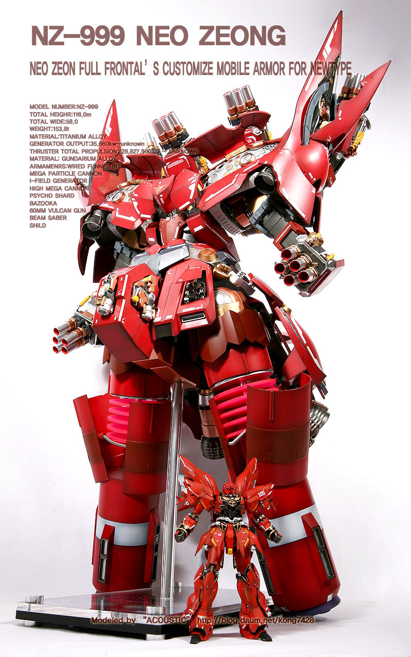 Gundam Guy Hguc 1 144 Neo Zeong Open Hatch Custom Build