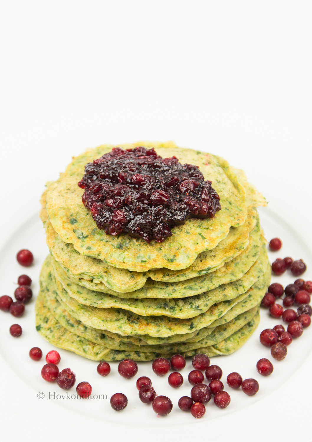 Vegan Spinach Pancakes