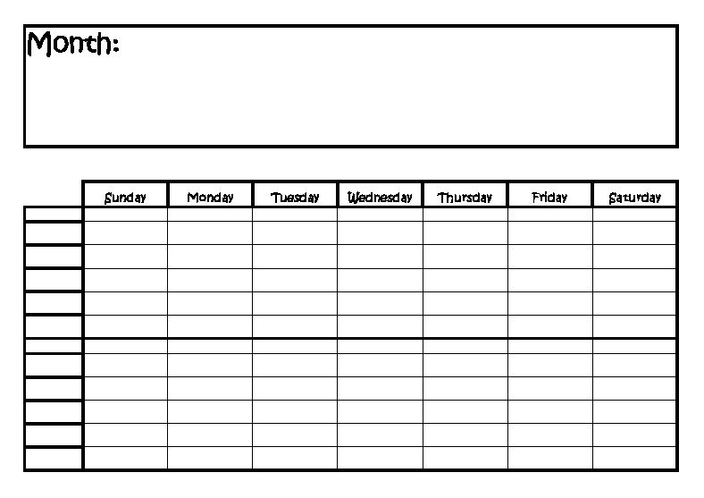 Life in the Motherhood: Free Calendar Printable