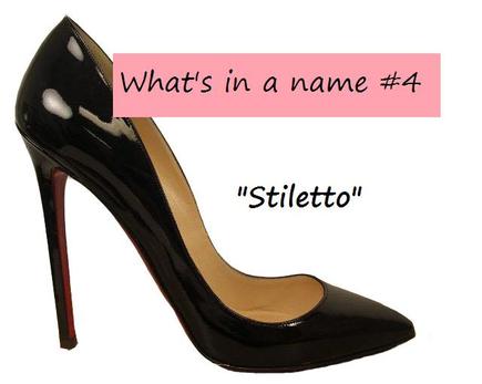Ronke Adeshina RA: What's in a name? Stiletto