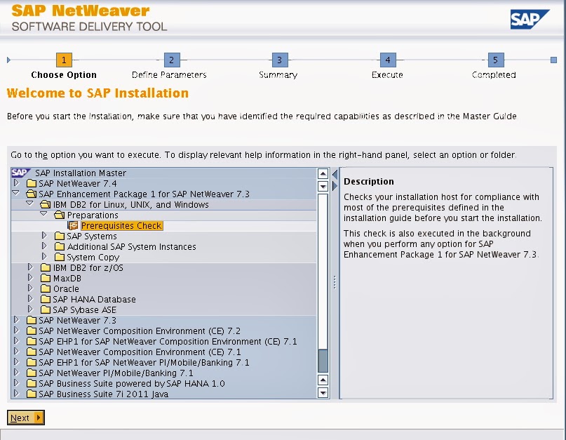 SAP Installation in Linux Step-by-step (Part 3)