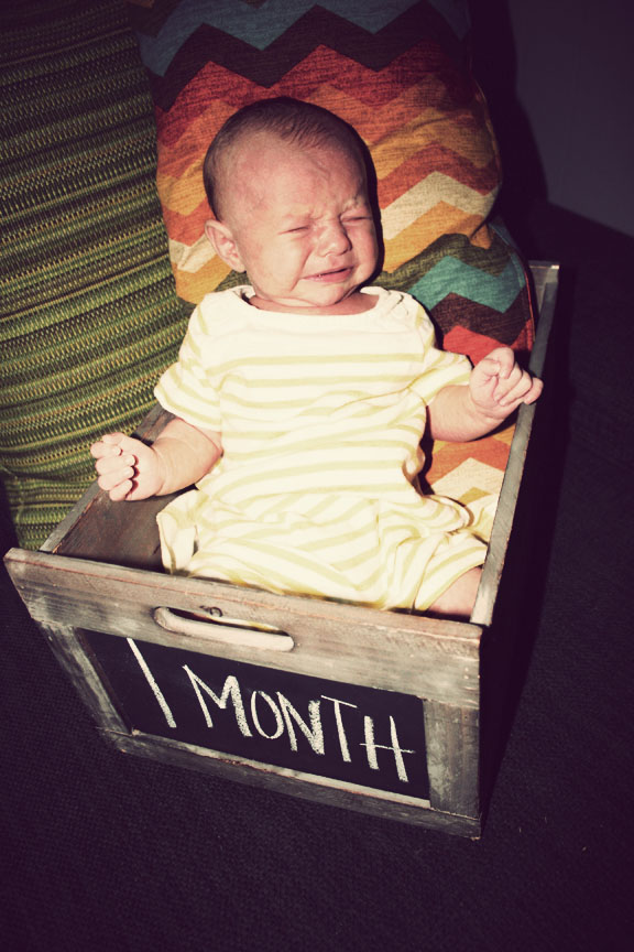 i.style: Our baby boy is a month old already!!