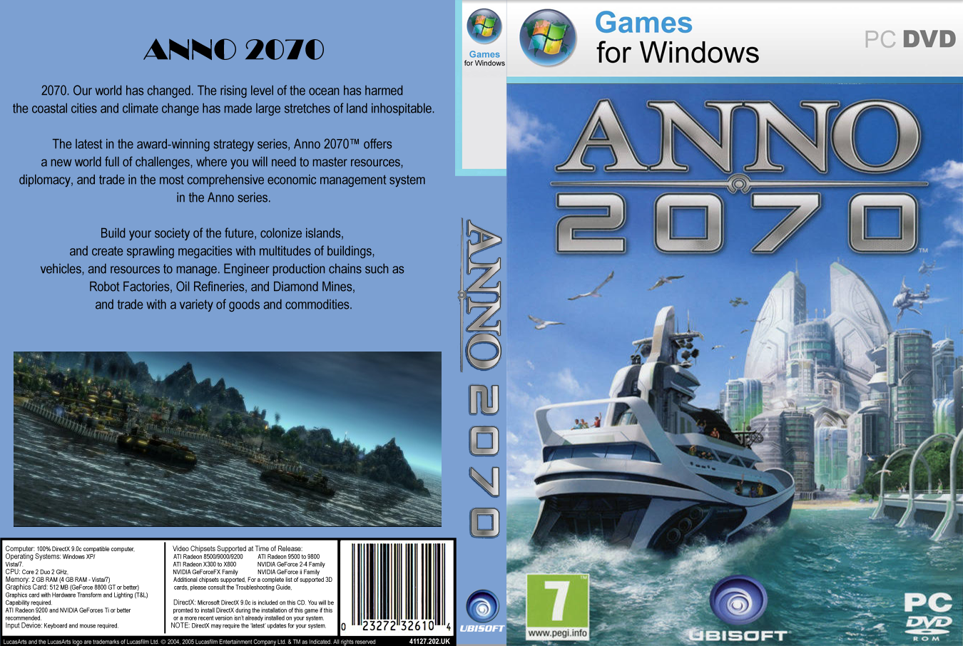 Free Download Anno 2070 Games Full Version For PS3, PS4 