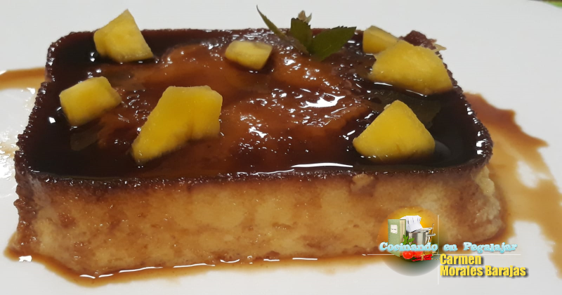 Flan de Mango
