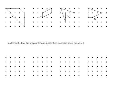 MEDIAN Don Steward mathematics teaching: rotation questions