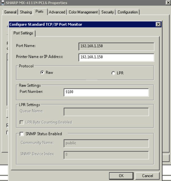 sharp driver not seeing printer on network sharp driver not seeing printer on network