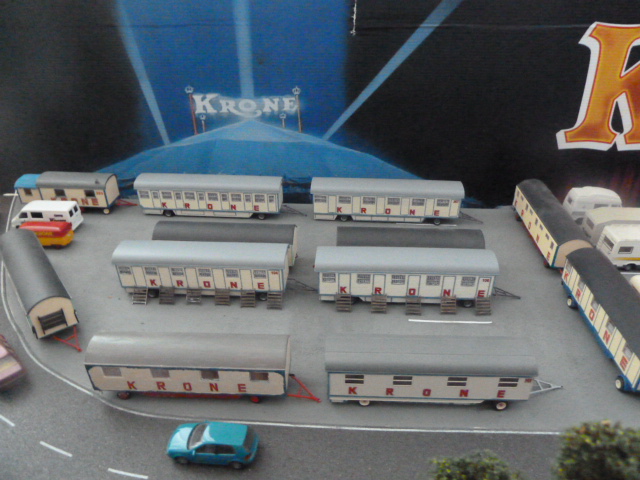 1/87 HO REMORQUE caravane cirque fete foraine EUR 10,00 - FR