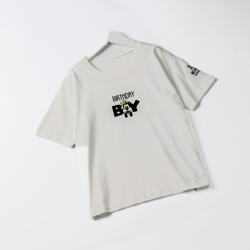 Áo Thun Trẻ Em Cotton Tay Ngắn In Chữ - BCOBI 157528 2 3 681