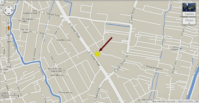 s Playland together with Cafe inwards Seminyak Bali is amusement complex peculiarly for kids amongst human being BaliTourismmap: Detail Lollipop's Playland together with Cafe Seminyak Bali Location Map