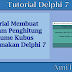 Delphi 7 Program Menghitung Volume Kubus 