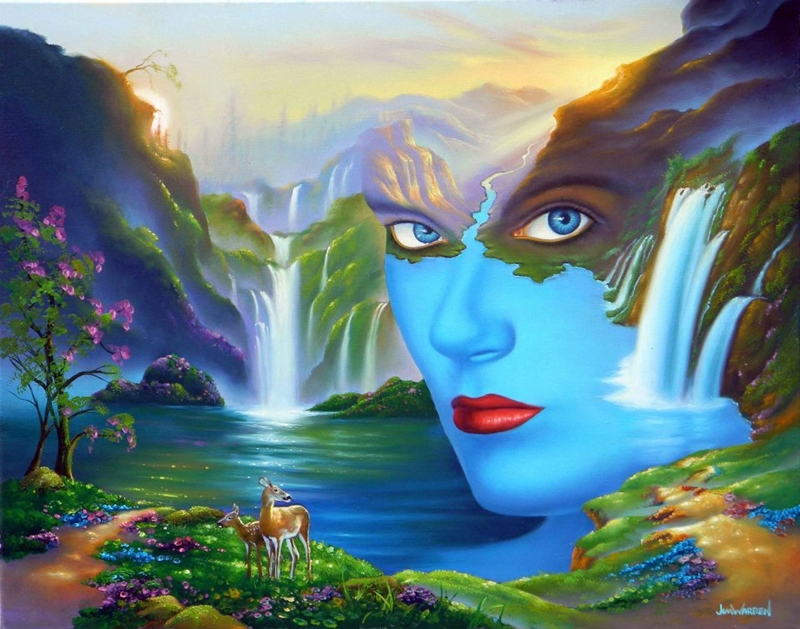 Jim Warren, 1949 | Fantasy / Surrealist painter | Tutt'Art@ | Pittura • Scultura • Poesia • Musica