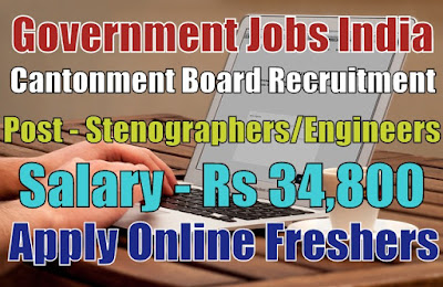 Cantonment Board Recruitment 2019