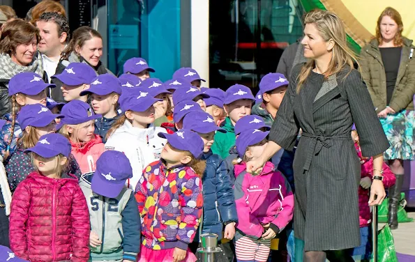 Queen Maxima at the start of the 6th edition of the Money Week 2016