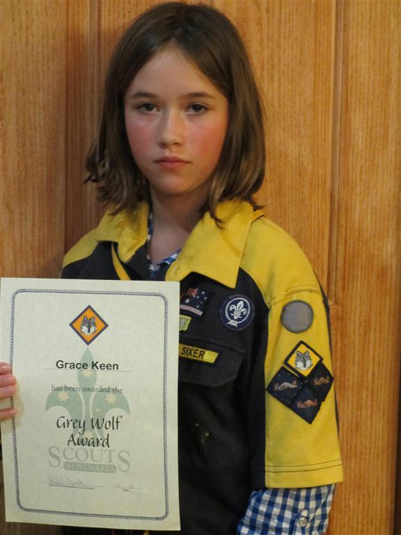 Pinnylea Creations: Aroona Scout Groups first ever Grey Wolf
