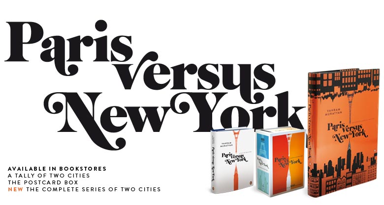 Paris vs New York, a tally of two cities: la décoration