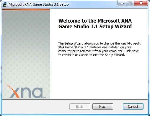 Xna Game Studio 3.1