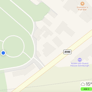 Map showing location of Skulferatu #27 by the grave of the Great Lafayette in Piershill Cemetery, Edinburgh