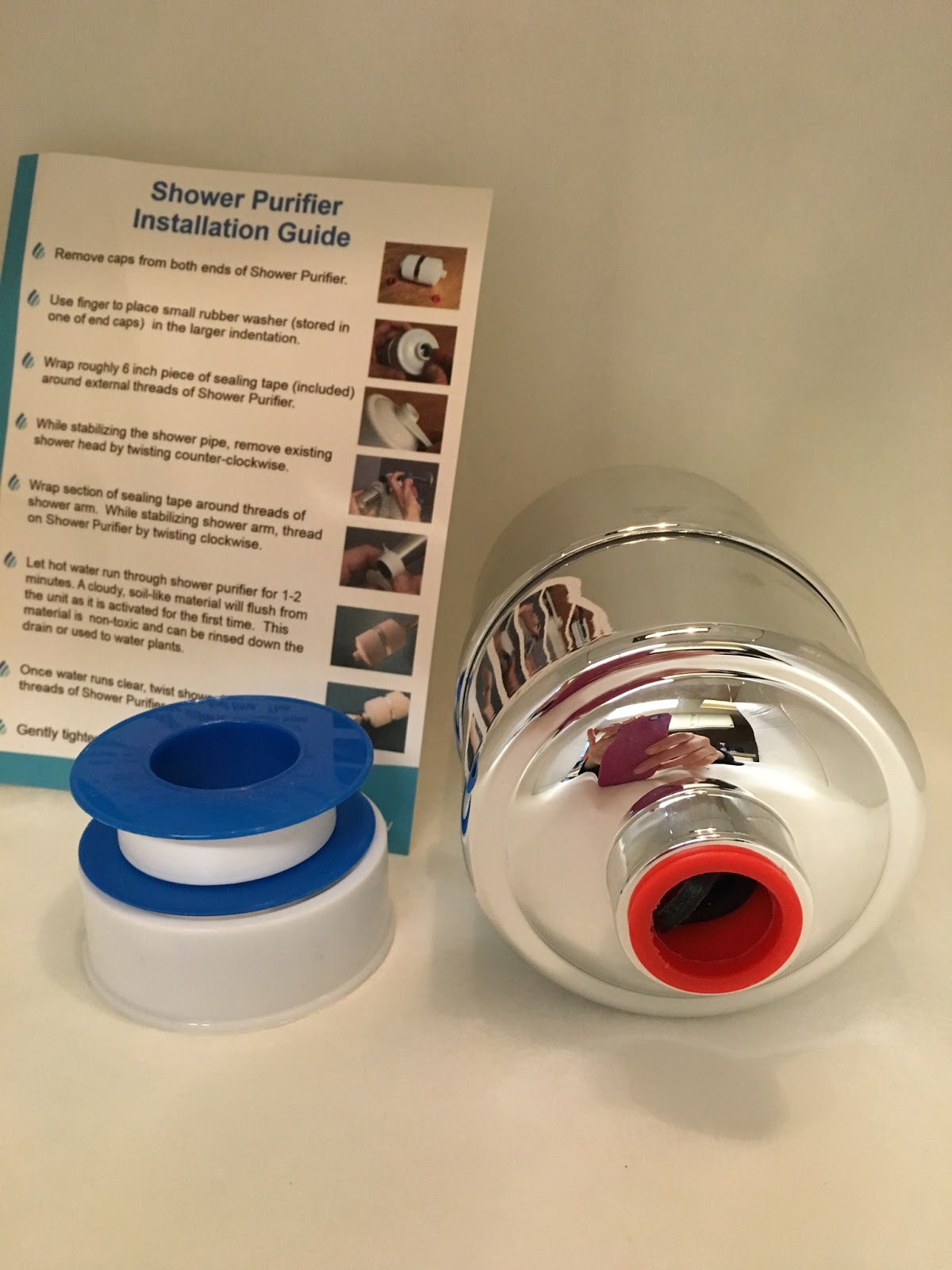 Crazy Life as Mom HydroViv shower filter review