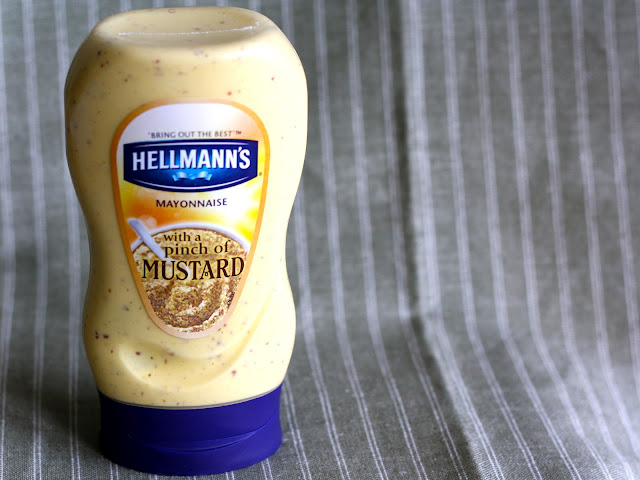hellmann's mayonnaise with a pinch of mustard