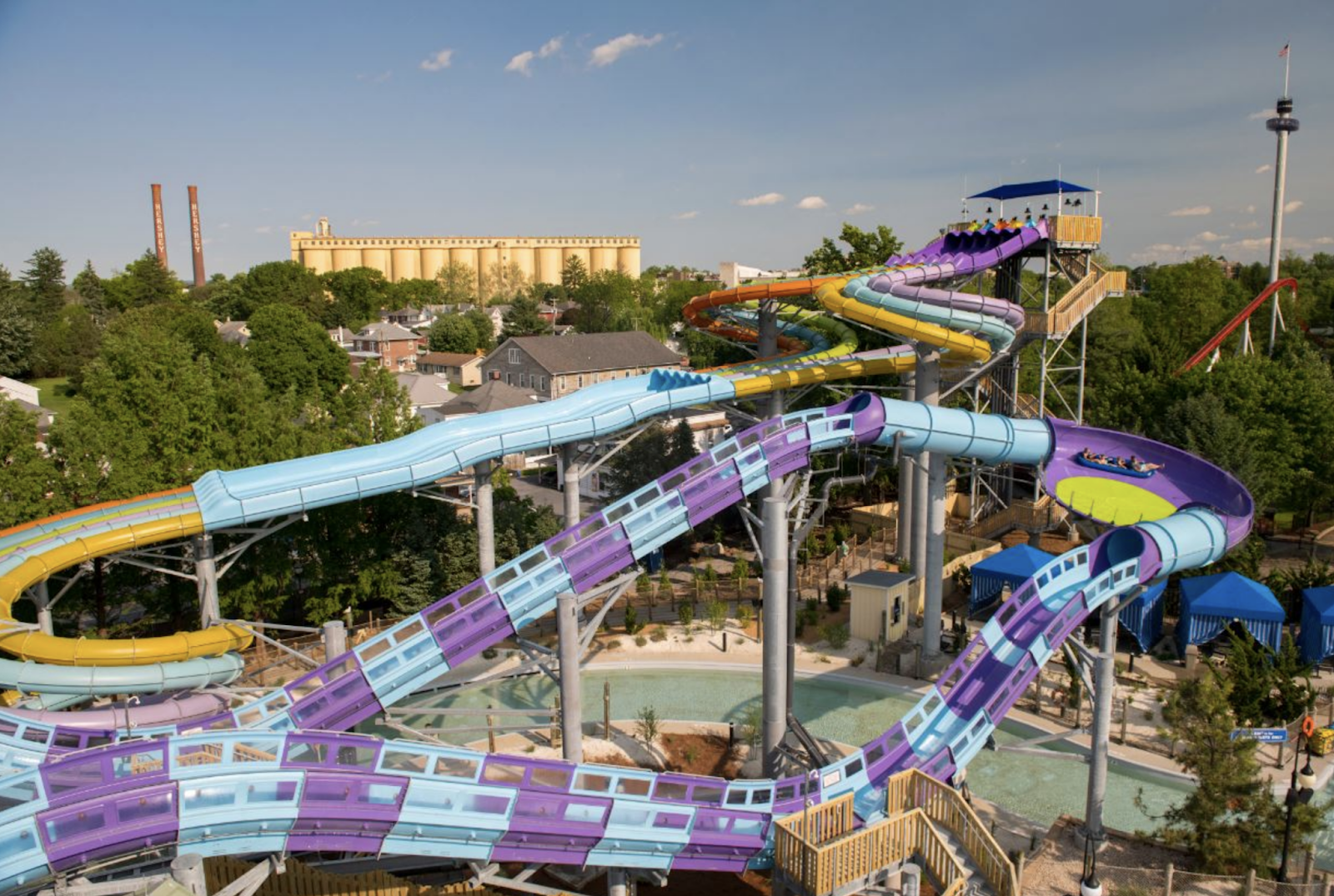 NewsPlusNotes Hersheypark Opens Two New Water Rides in The Boardwalk