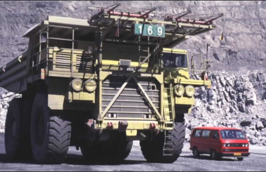 3 truk terbesar di dunia-kuning