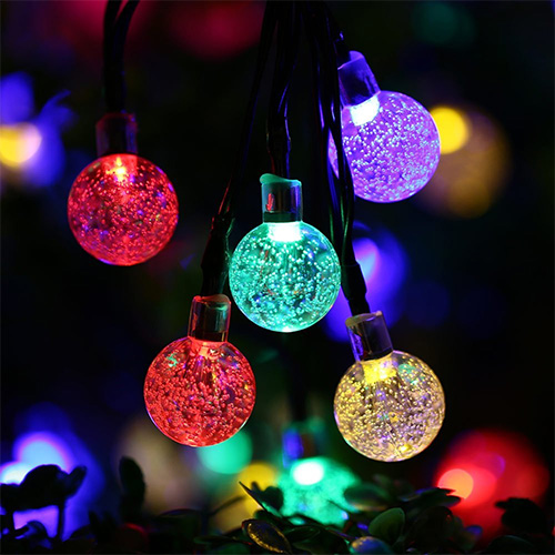 Décoration Solaire de Noël Guirlande de Noël et déco lumineuse solaire