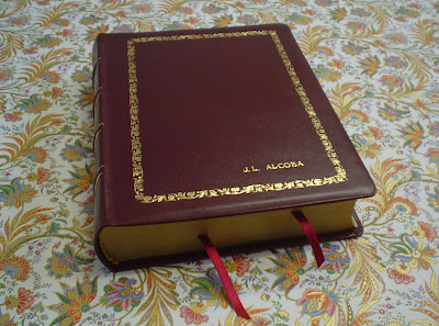 Encuadernación Casa del Artesano: ENCUADERNACION EN PIEL