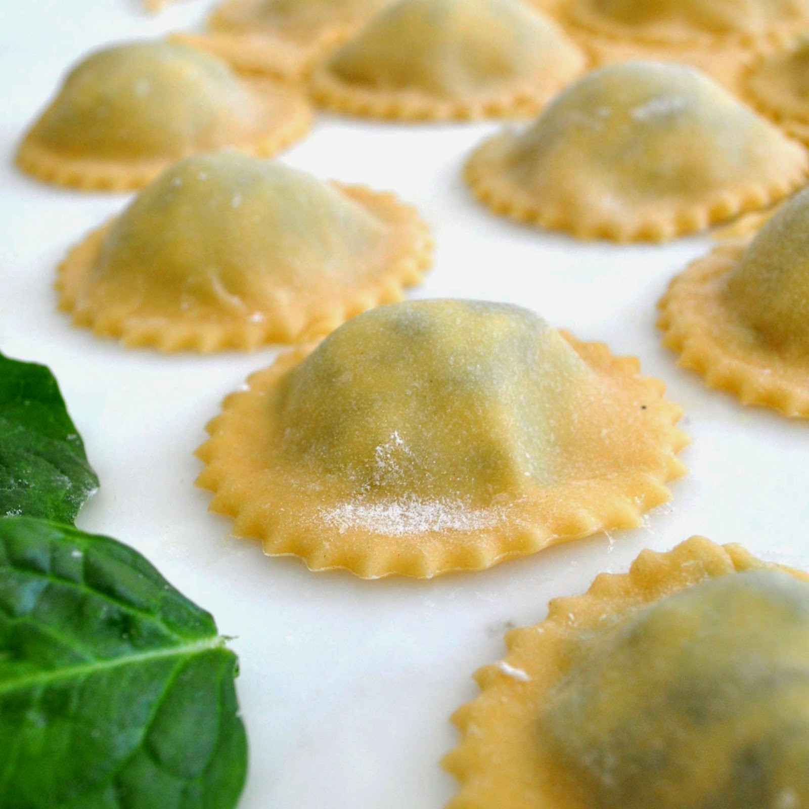 Cooking with Manuela: Homemade Ravioli with Spinach and Ricotta Cheese
