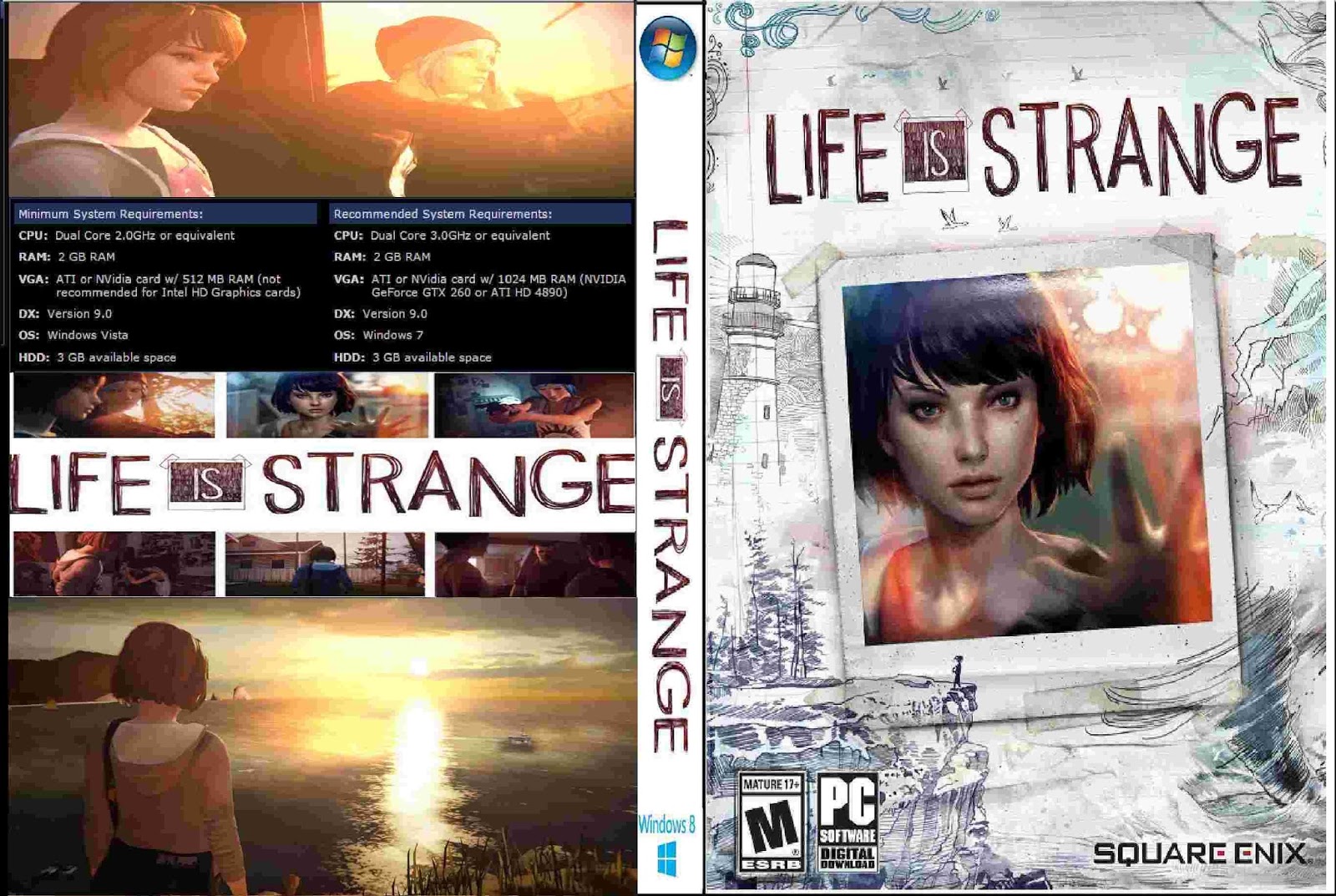 Life is strange системные. Life is Strange 1 системные требования. Life is Strange обложка. Life is Strange обложка игры. Life is Strange обложка диска.