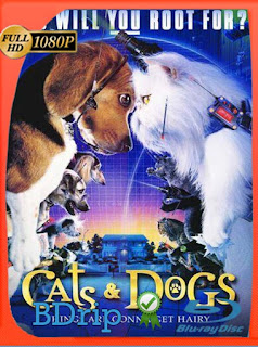 Como perros y gatos (Cats & Dogs) (2001) BDRip [1080p] Latino [GoogleDrive] SXGO