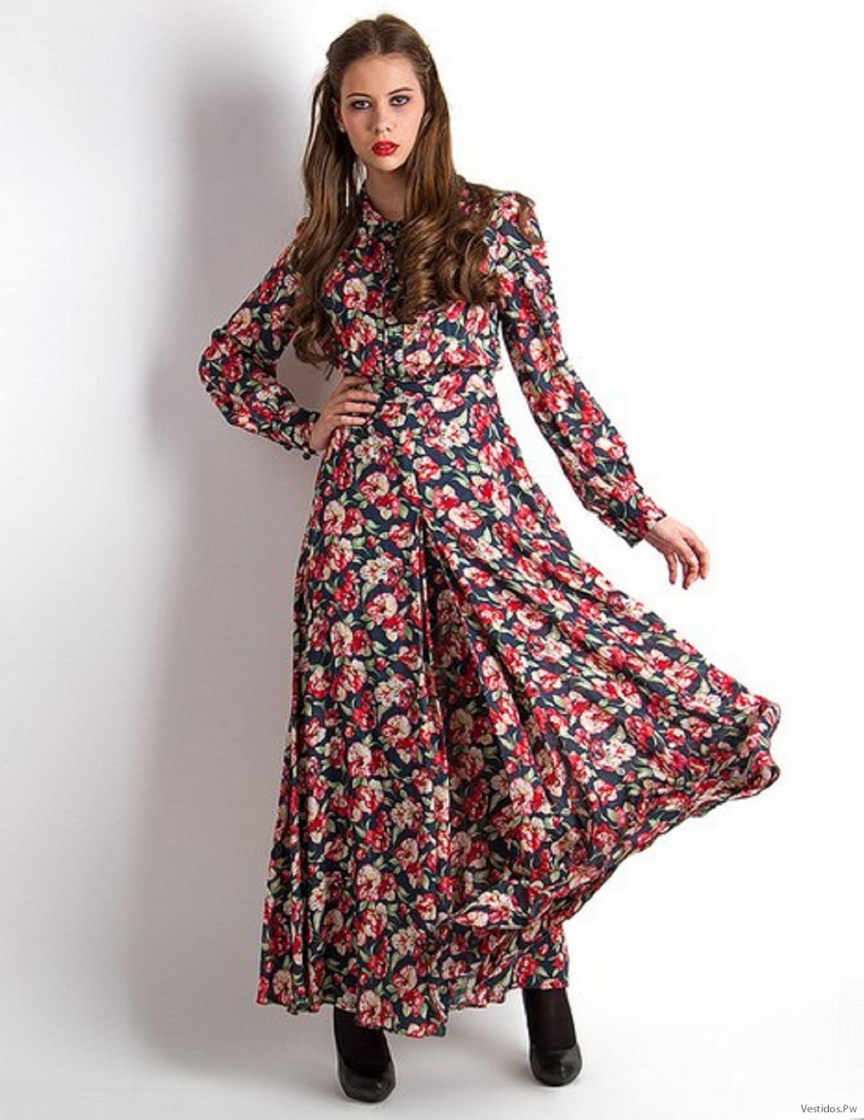 37 Vestidos Largos Hippies ¡Ideas Increibles! Vestidos Moda 2019 2020