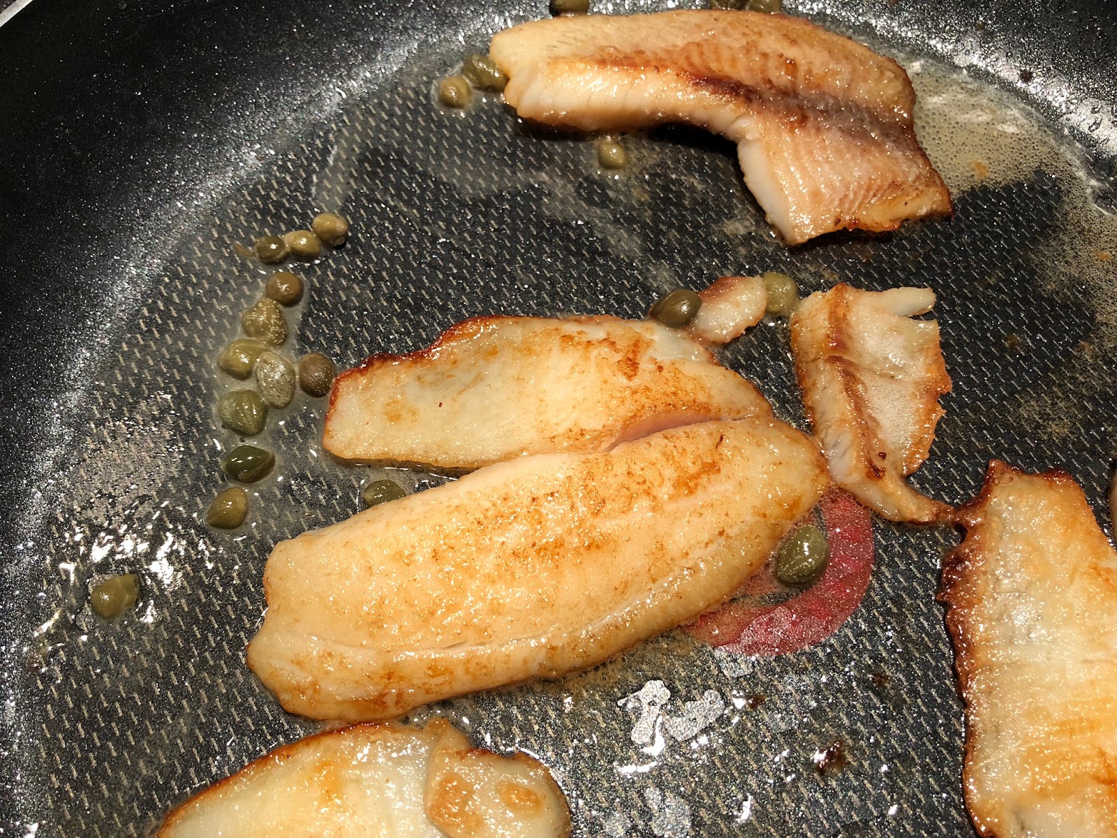 Home on my Range Tilapia with Lemon and Capers