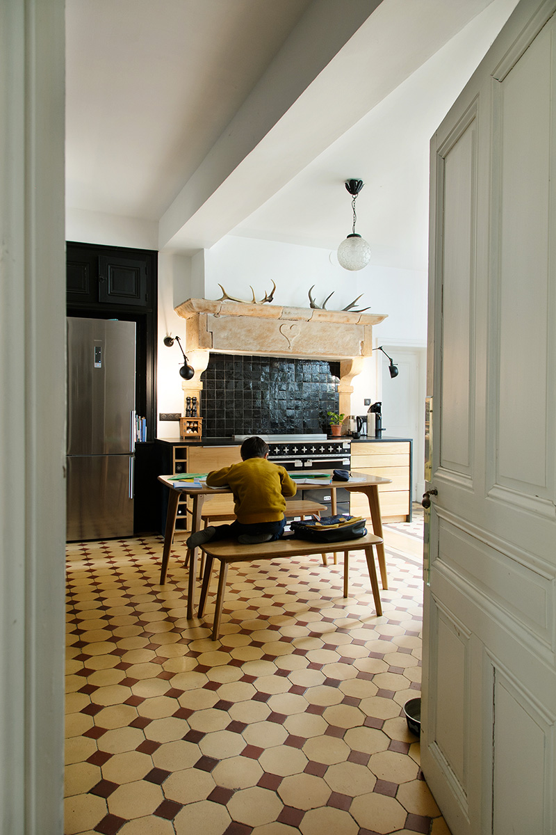 An inspired family home in Lyon, France