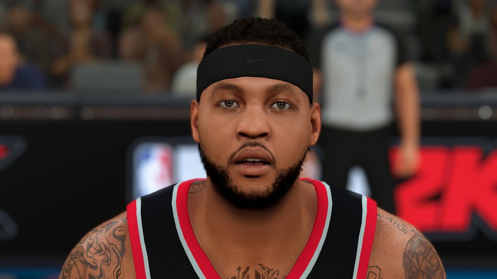NBA 2K20 Carmelo Anthony Cyberface (5 versions) by Mr.Star